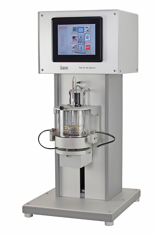 Automatyczny aparat do oznaczania temperatury mięknienia - PIERŚCIEŃ I KULA